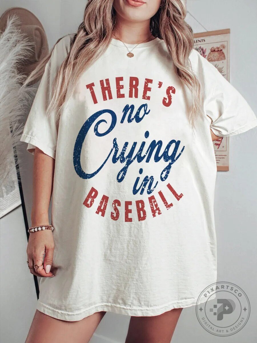 Funny Skeleton My Last Flying Fuck T-Shirt 5 There's No Crying In Baseball Vintage Distressed Quote T-Shirt